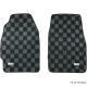 P2M HONDA CIVIC EK9 (HATCH/SEDAN) RACE FLOOR MATS : DARK GREY (FRONT/REAR)